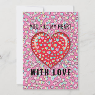 Invitation Design cardiaque minimaliste élégant