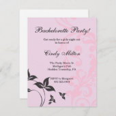 Invitation Design classique de la nature (Devant / Derrière)