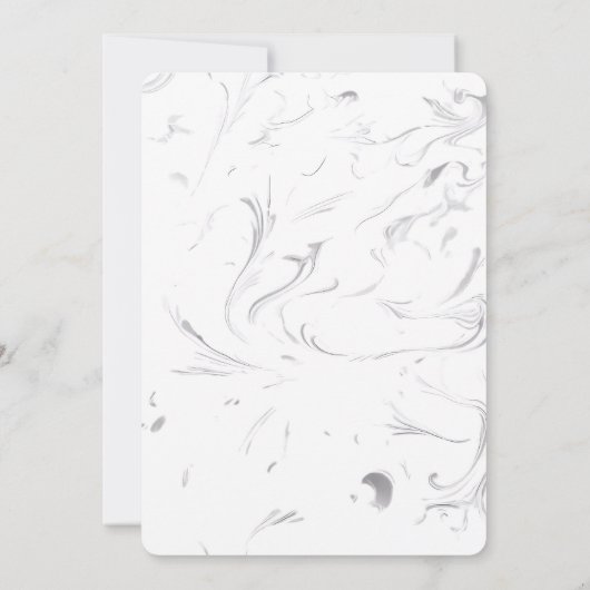 Invitation Design d'anniversaire avec options photo personnal (Dos)