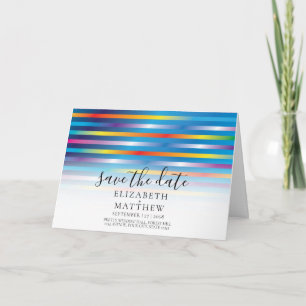 Invitation Design de dégradé coloré minimaliste moderne