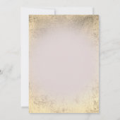 Invitation design de fleurs de lotus (Dos)