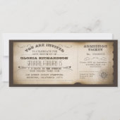 Invitation Design de typographie de billet d'anniversaire vin (Devant)