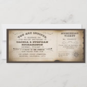 Invitation Design de typographie des billets d'anniversaire v (Devant)