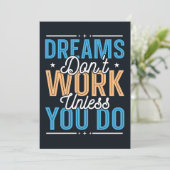Invitation Design de typographie inspirante (Debout devant)