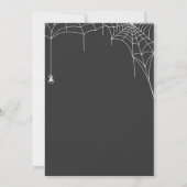 Invitation design d'halloween heureux (Dos)