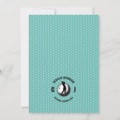 Invitation Design Élégant sur le thème du golf (Dos)