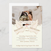 Invitation Design élégant unique (Devant / Derrière)