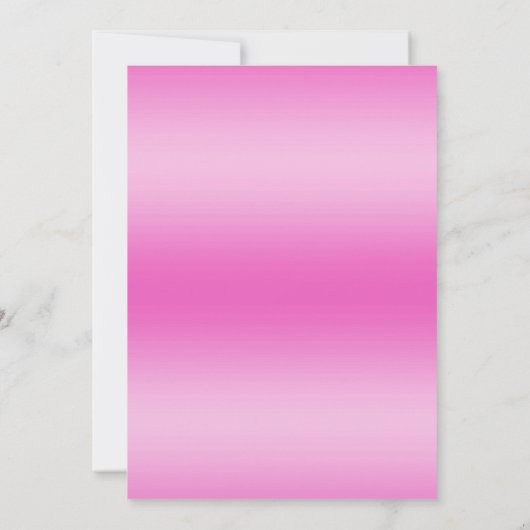 Invitation Design Joli Glitzy rose 50e anniversaire (Dos)