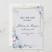 Invitation Design moderne et chic pour un mariage parfait (Devant)