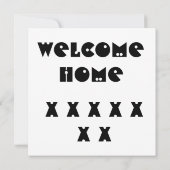 INVITATION DESIGN MODERNE NOIR ET BLANC (Dos)