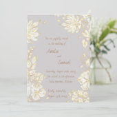 Invitation Design sophistiqué (Debout devant)