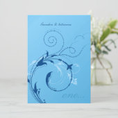 Invitation  Désir à 311 points| Bleu de Cornflower (Debout devant)