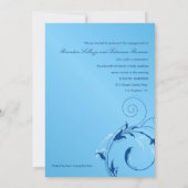 Invitation  Désir à 311 points| Bleu de Cornflower (Dos)