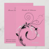 Invitation Désir à 311 points| Rose (Devant / Derrière)