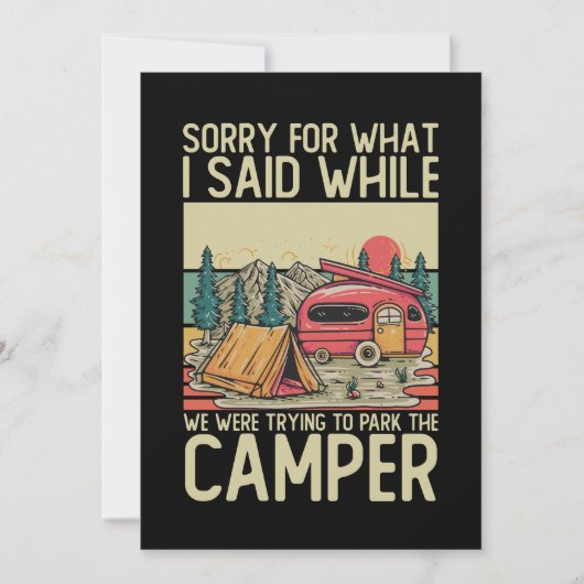 Invitation Désolé Pour Ce Que J'Ai Dit Pendant Que Nous Essay (Devant)