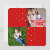 Invitation Dessin Cool Fête Cerises Twins Anniversaire Photo (Dos)