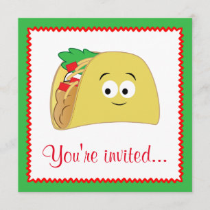Invitation Dessin de Taco