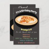 Invitation Dessin du Croissant (Devant / Derrière)