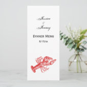 Invitation Dessin original Red Lobster #1 (Debout devant)