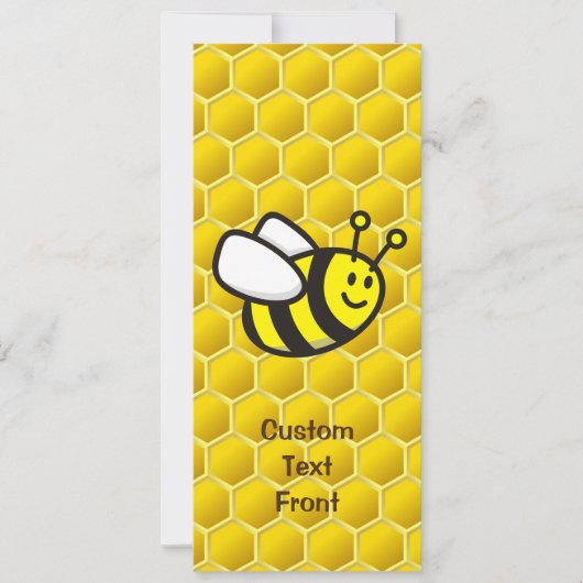 Invitation Dessin sur les abeilles (Devant)