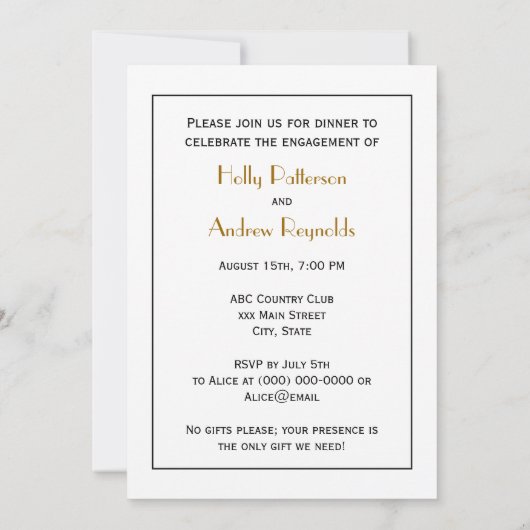 Invitation Dessin vintage Manate (Dos)