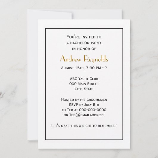 Invitation Dessin vintage Manate (Dos)