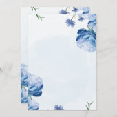 Invitation dessins d'invitation (Devant / Derrière)