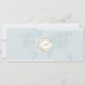 Invitation Destination Boarding Pass Plane Ticket Wedding (Dos)