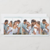 Invitation Destination Boarding Pass Ticket Photo Wedding (Dos)