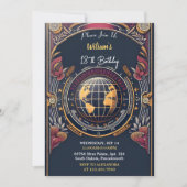 Invitation Destination Cabine Beach 18e anniversaire (Devant)