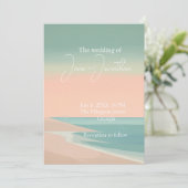 Invitation Destination chic et élégante (Debout devant)