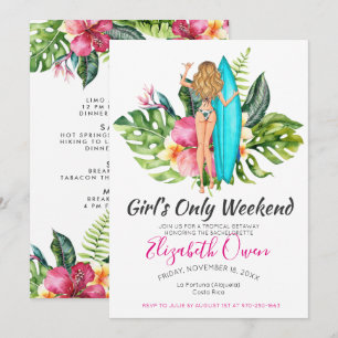 Invitation Destination Demoiselle d'Honneur Bikini Plage Ente
