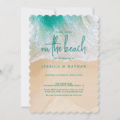 Invitation Destination Été Sur Le Sandy Turquoise Beach Maria (Devant)