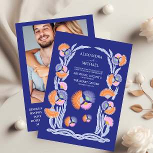 Invitation Destination Grèce Mariage Santorin