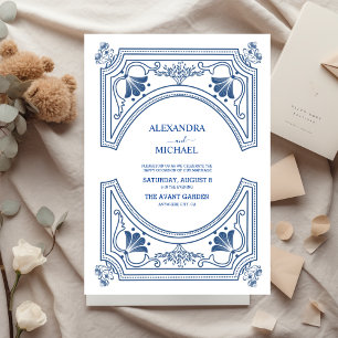 Invitation Destination Grèce Mariage Santorin