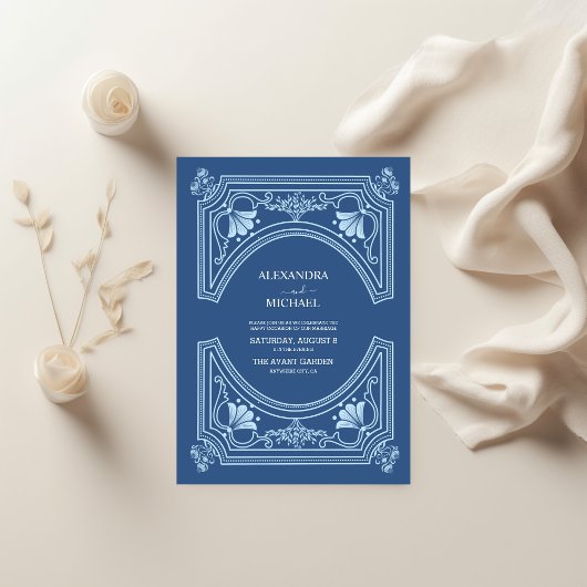 Invitation Destination Grèce Mariage Santorin