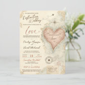 Invitation Destination : Mariage Amour (Debout devant)