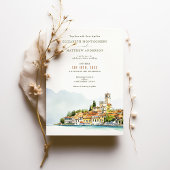 Invitation Destination Mariage du lac de Garde en Italie