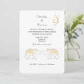 Invitation Destination Mariage en Thaïlande (Debout devant)