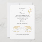 Invitation Destination Mariage en Thaïlande (Devant)