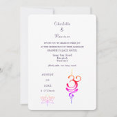 Invitation Destination Mariage en Thaïlande (Devant)