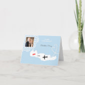 Invitation Destination Mariage grecque de Crète (Devant)