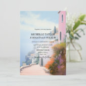 Invitation Destination Mariage Italie Capri Cinque Terre (Debout devant)