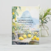 Invitation Destination Mariage Italie Capri Cinque Terre (Debout devant)