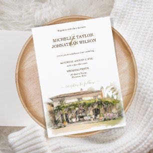 Invitation Destination Mariage Italie Toscane Florence