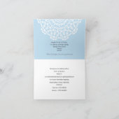 Invitation Destination Mariage mexicaine (Intérieur)