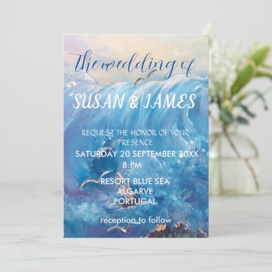 Invitation Destination maritime (Debout devant)