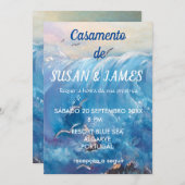 Invitation Destination maritime portugaise (Devant / Derrière)