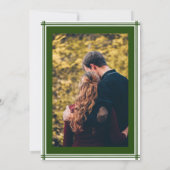 Invitation Destination Palmier de Plage Tropicale Enregistrer (Dos)