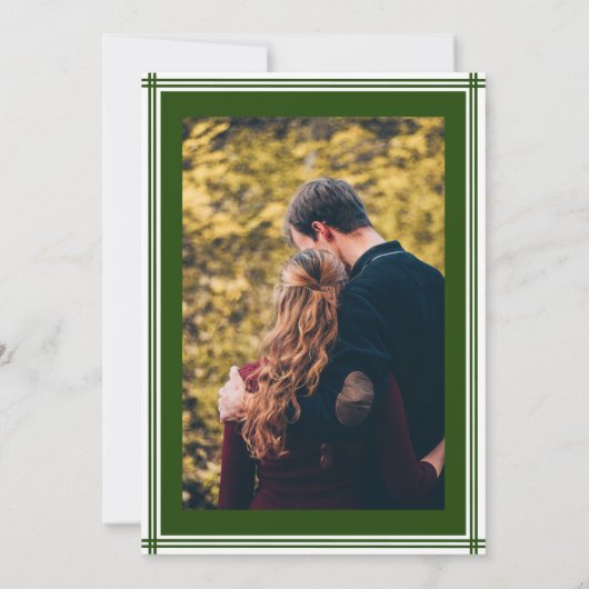 Invitation Destination Palmier de Plage Tropicale Enregistrer (Dos)